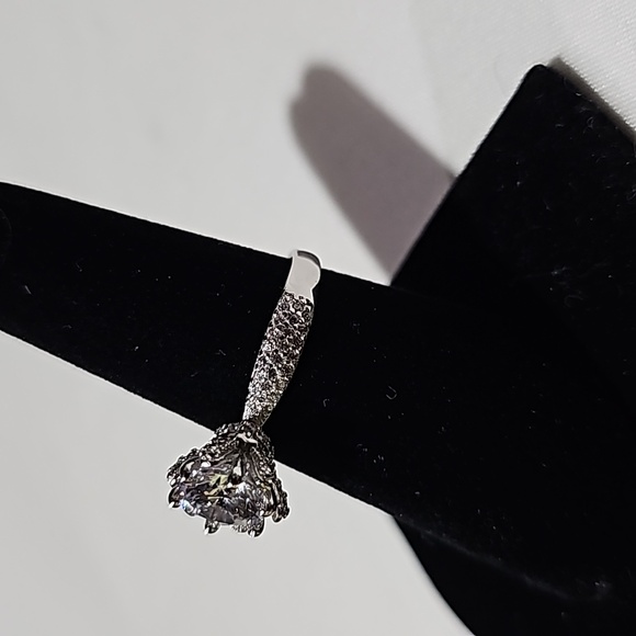 Sterling Silver Engagement Ring 💍 - Picture 14 of 16